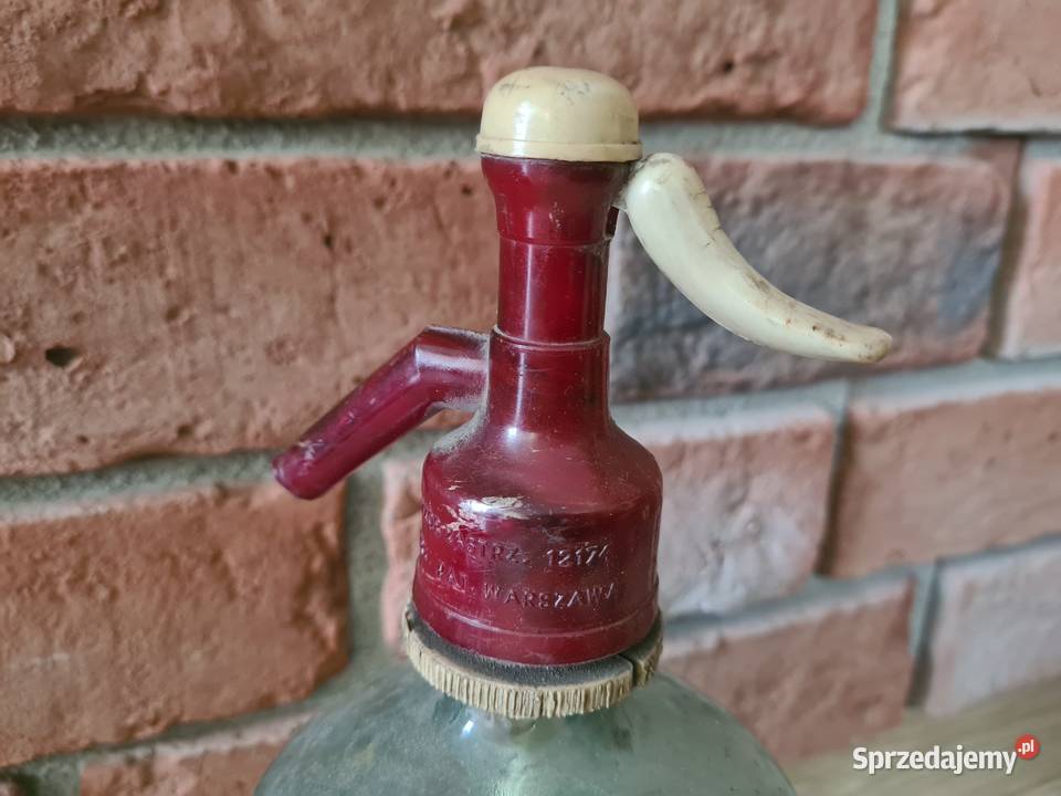 Stary syfon polski z PRLu Jastrzębie-Zdrój sprzedam