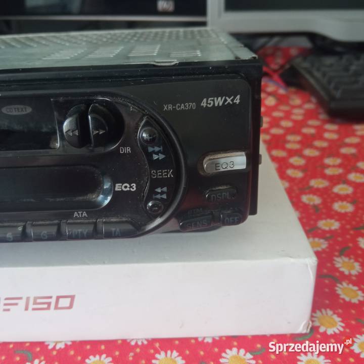Radio Sony XRCA370 na kasetę 4x45w wejście na Szczecin