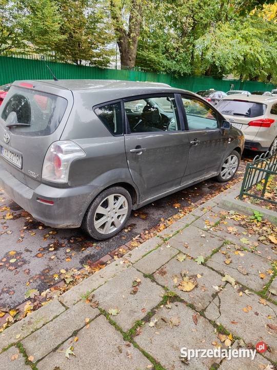 Toyota corolla Verso 18 lpg manualna Kraków