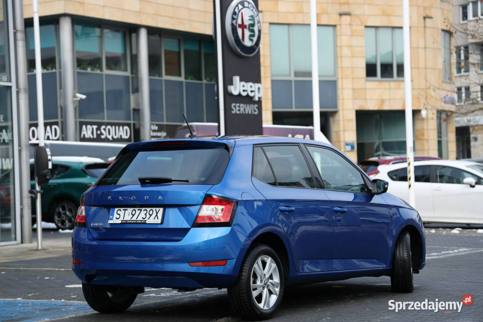 koda Fabia 10 TSI 110 Ambition Serwisowany światła do jazdy dziennej