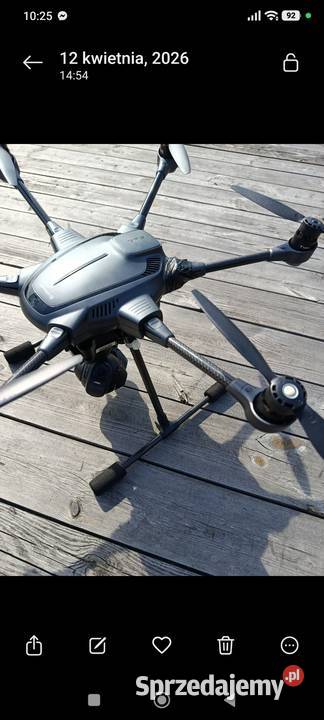 Duże profesjonalny dron lekko uszkodzony Sochaczew
