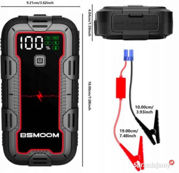 Urządzenie rozruchowepowerbank booster 12800mAh wielkopolskie