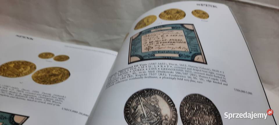 KATALOG SPINK aukcja ze stycznia 2022 Numizmatyka mazowieckie Warszawa sprzedam