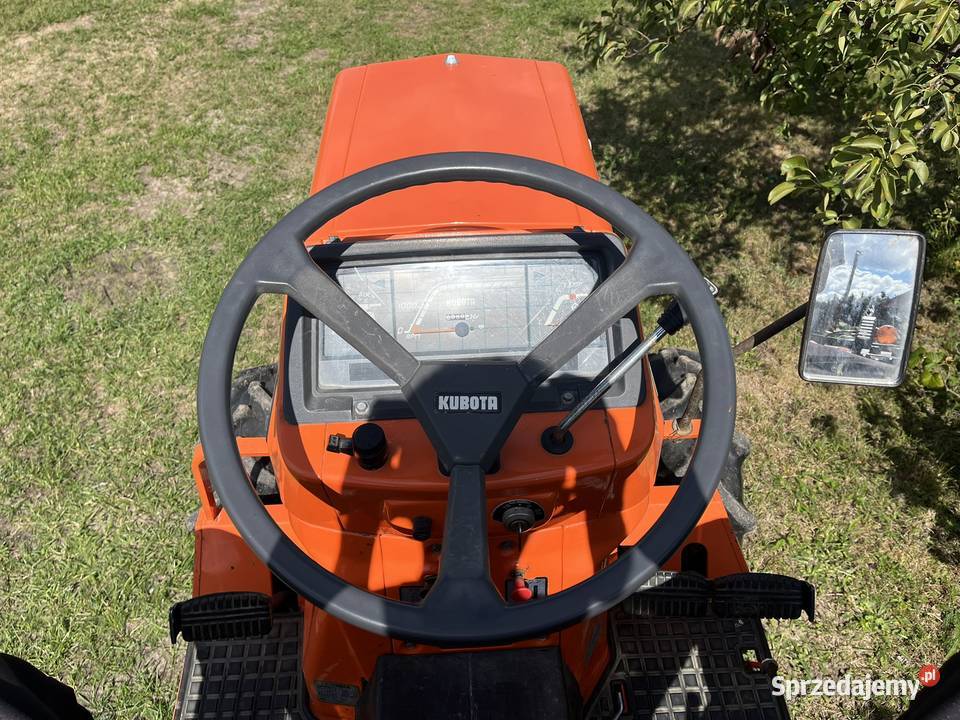 Traktorek Kubota Bulltra ZB117 4x4 17 Ciągnik podkarpackie Leżajsk