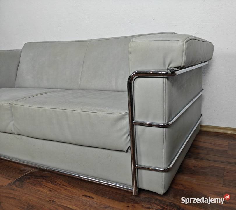 Komplet wypoczynkowy sofa fotel chrom mazowieckie Radom