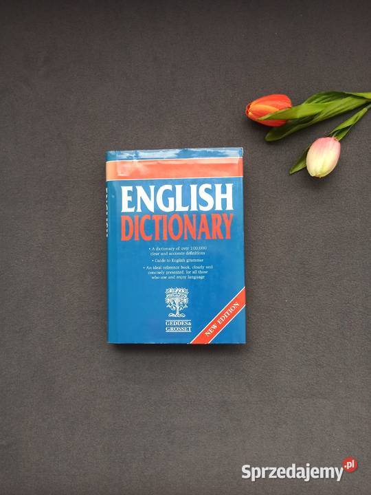 English Dictionary Geddes Grosset Edition Warszawa