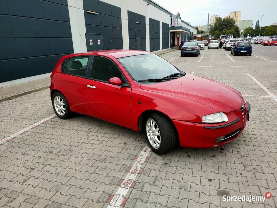 Alfa Romeo 147 16 Twin Spark LPG 5 drzwi Rok produkcji 2001 Legnica