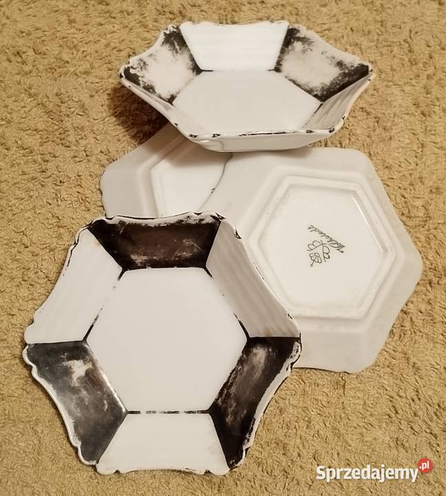 4 stare miseczki Volkstedt ok 19151934 porcelana Katowice