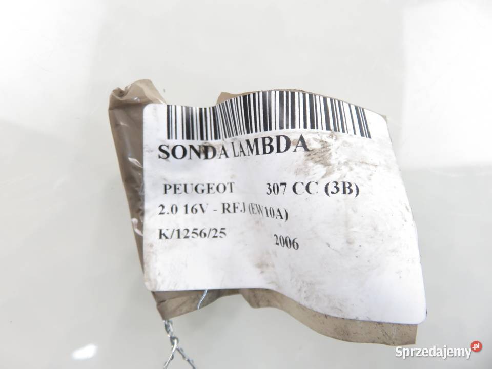 SONDA LAMBDA PEUGEOT 307 CC 3B 20 16V RFJ EW10A