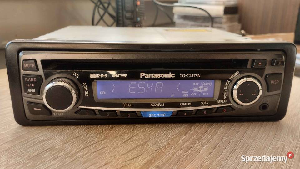Panasinic CQ 1475N AUX Radio samochodowe Radioodtwarzacze Łódź