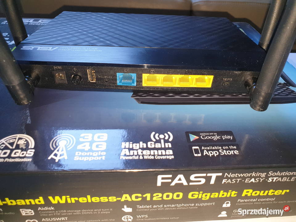 Router bezprzewodowy Asus 80211ac Dualband Suchy Dwór