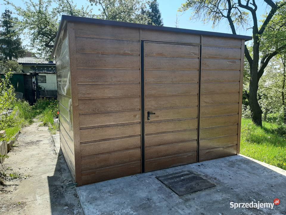 Garaż Blaszany ZADASZENIE BOCZNE Garaże Blaszane samodzielny Olkusz sprzedam