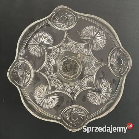 Huta Hortensja patera tortownica PRL łódzkie