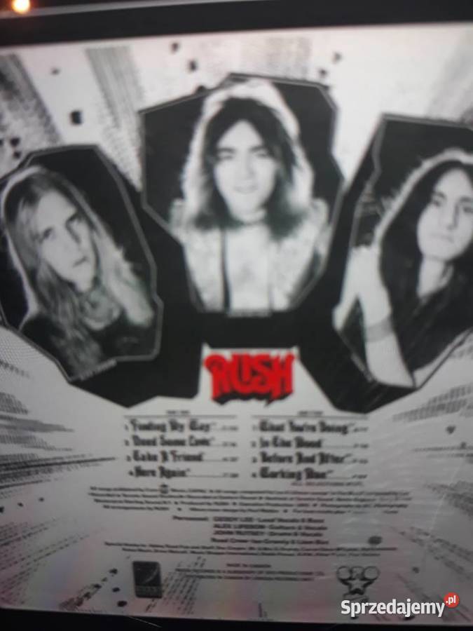 Archiwum hard rocka RUSH Rush 1974 debiut Rzeszów