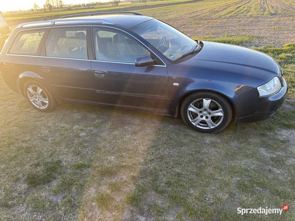 Sprzedam Audi A6 welurowa tapicerka wielkopolskie Konin sprzedam