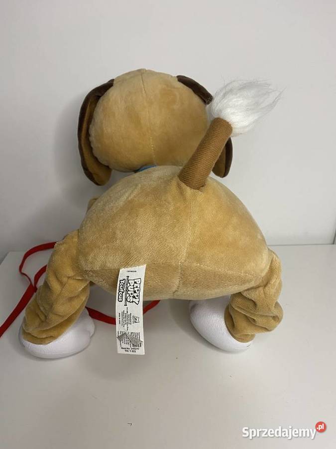 Peppy Pups pluszowy piesek chodzący na smyczy sprzedam