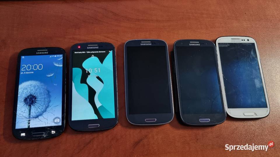 Samsung Galaxy s3 pięć sztuk