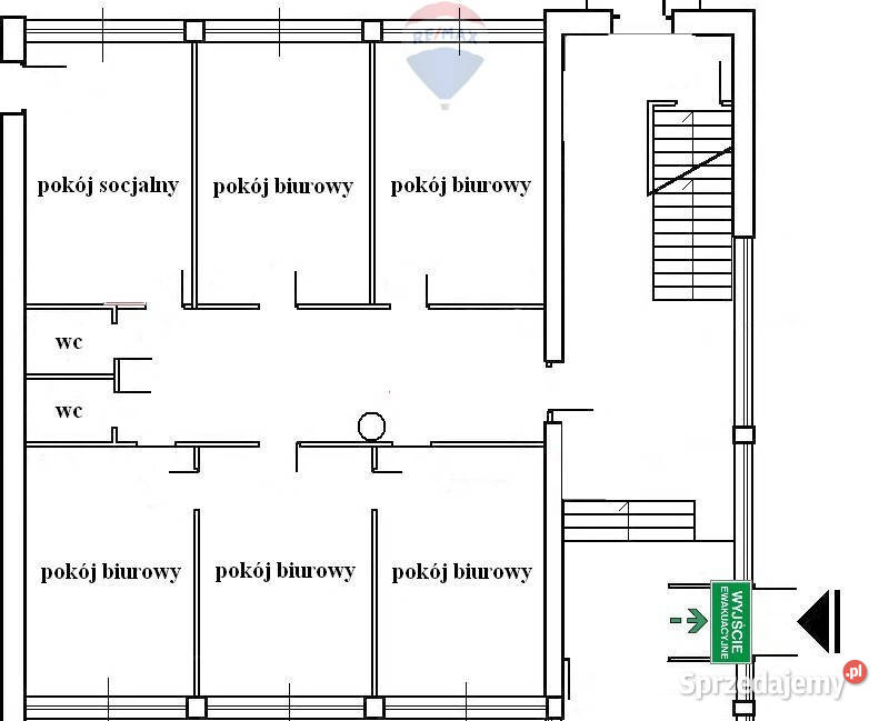 Żerań lokal biurowy do wynajęcia 120 m2 Ilość pomieszczeń 5 Warszawa