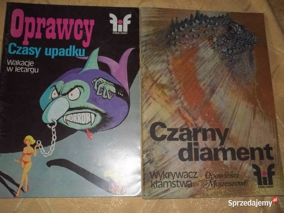 Czasopismo Fikcje i fakty 19861987Cztery Łódź sprzedam