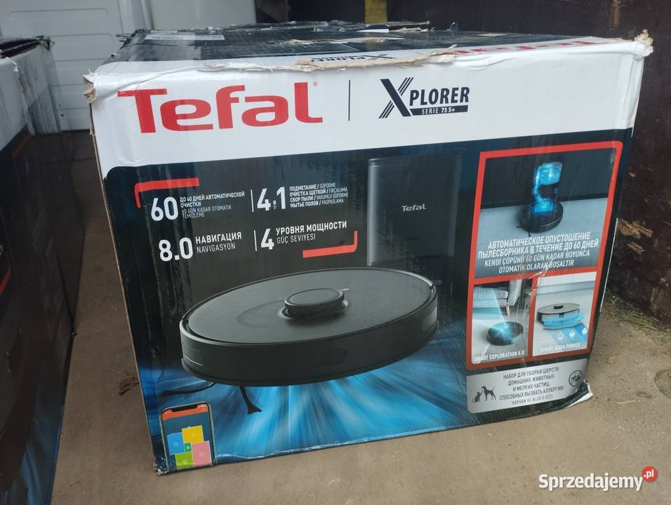 Robot sprzątający Tefal X Plorer Serie 75 S Pozostałe