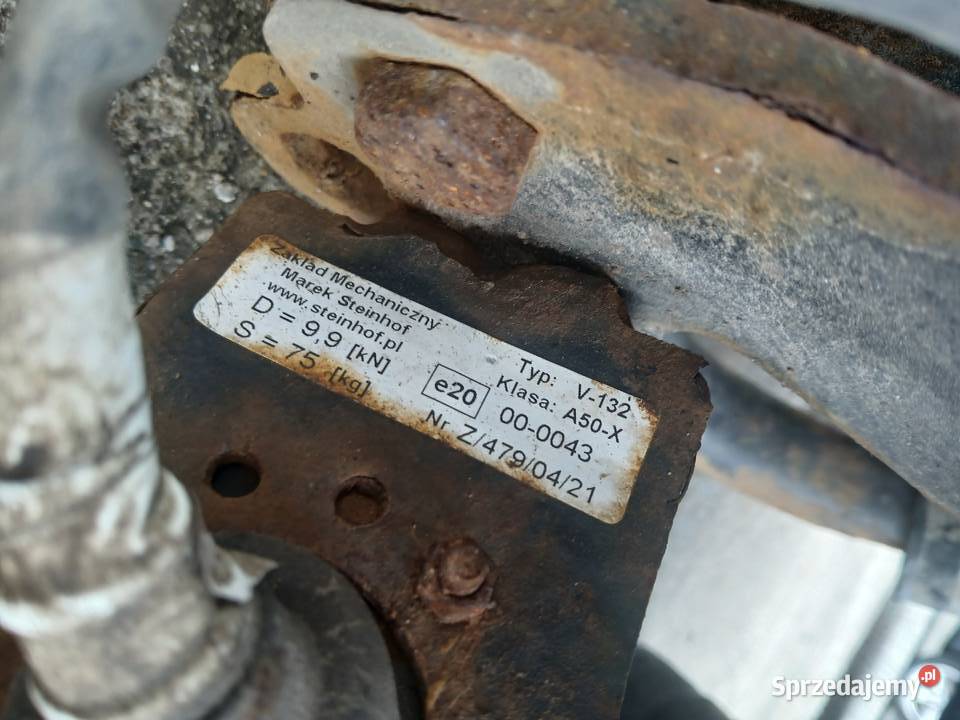 Hak holowniczy Volkswagen Touran Mk 1 I 0310r Radłów