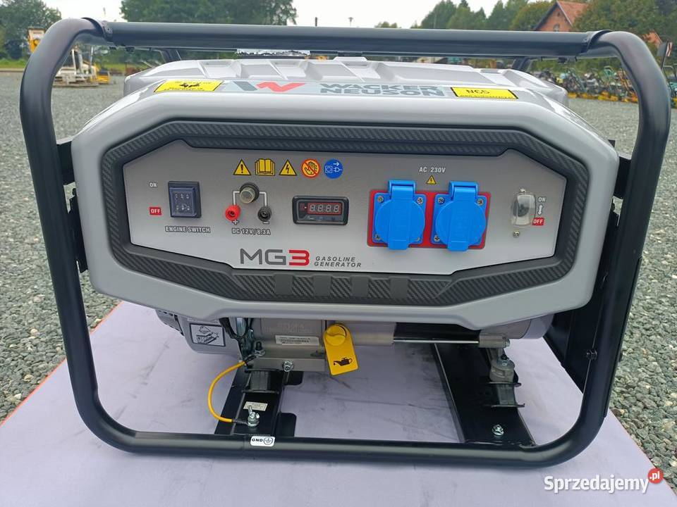 GENERATOR AGREGAT WACKER NEUSON MG3 MG 3 NOWY Skoroszów