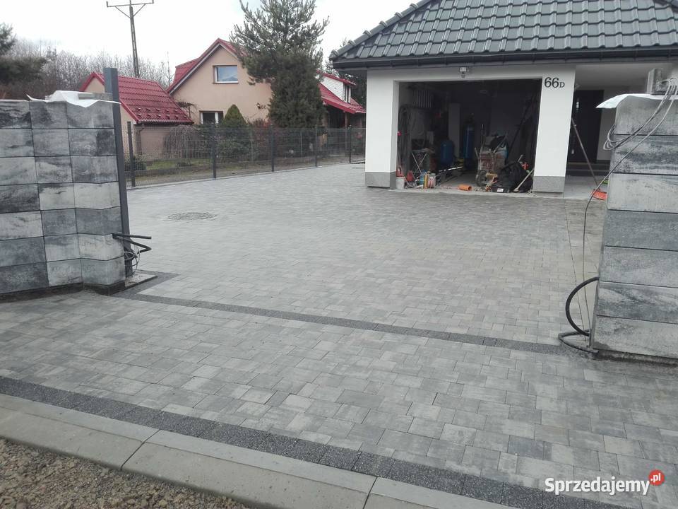 Układanie kostki brukowej brukarstwo małopolskie Wieliczka