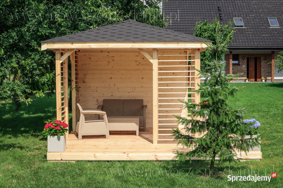 Domek ogrodowy La Mare 1 wym 3x6 z altaną Mikołów