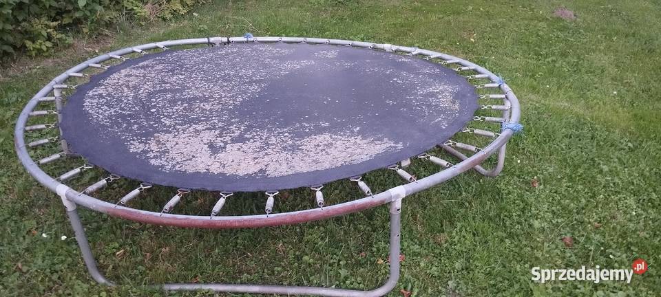 Sprzedam trampolinę bez siatki rurek tak teraz Tuczempy