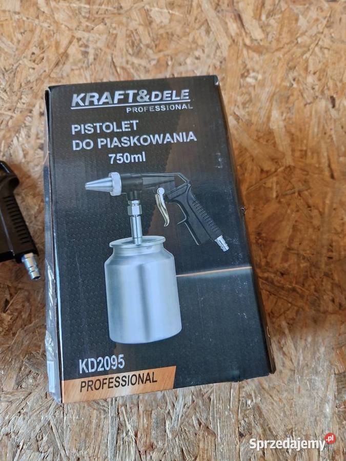 Pistolet pneumatyczny do piaskowania KraftDele