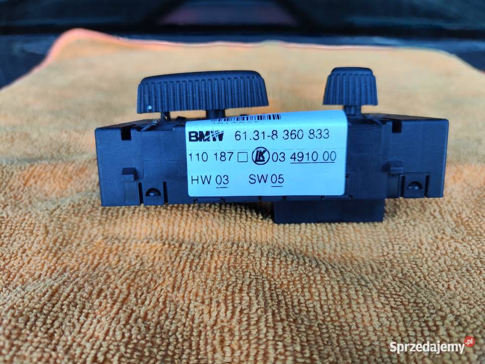Moduł fotela przełącznik przycisk BMW E39 E38 Łódź