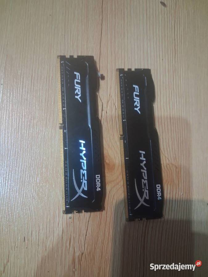 Dwie kosci pamieci ddr4 fury hyper 28gigabyte Gryfów Śląski
