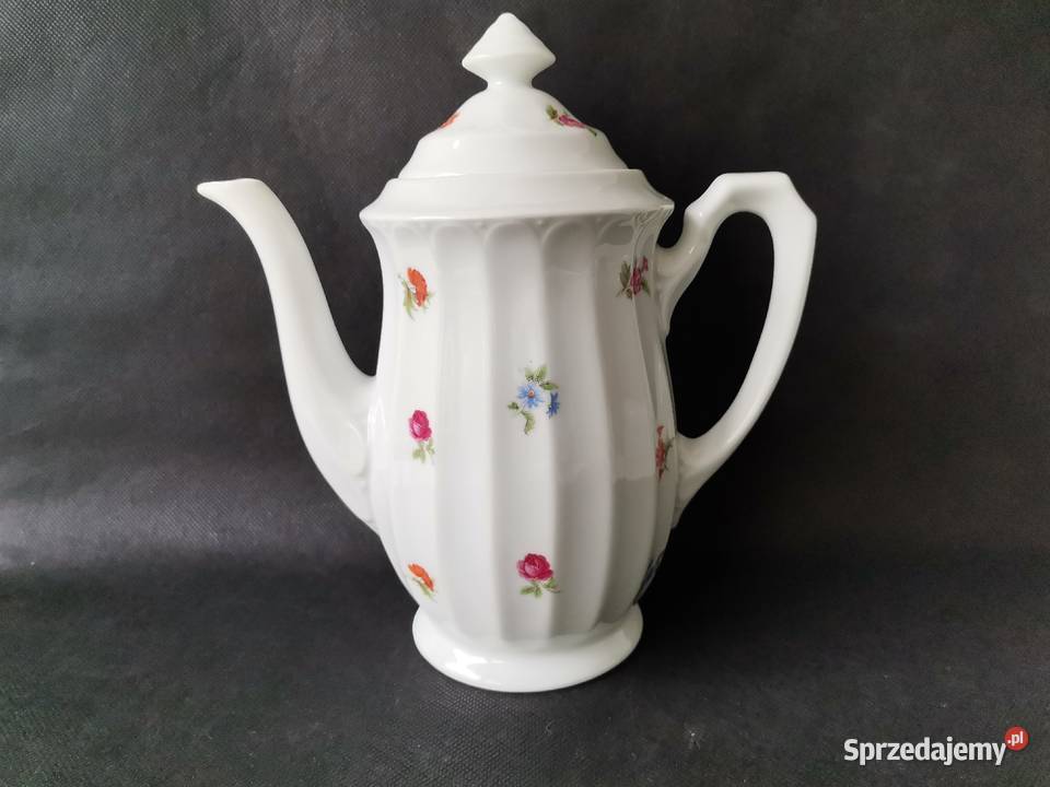 Stary mały przedwojenny dzbanek porcelana Huta Katowice