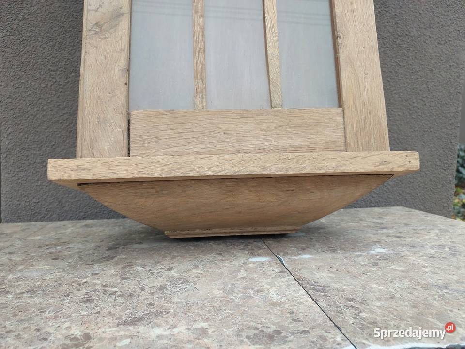 S107 Skrzynia obudowa starego zegara szafka pomorskie Tczew