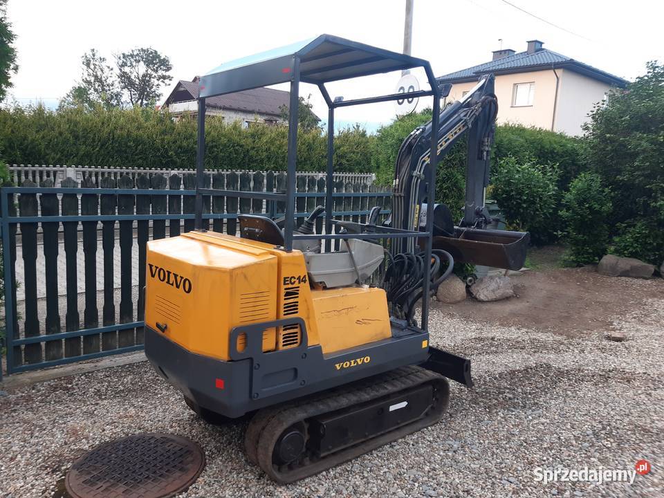 Volvo pc14 minikoparka jcb kubota cat bobcat Majdan Królewski sprzedam