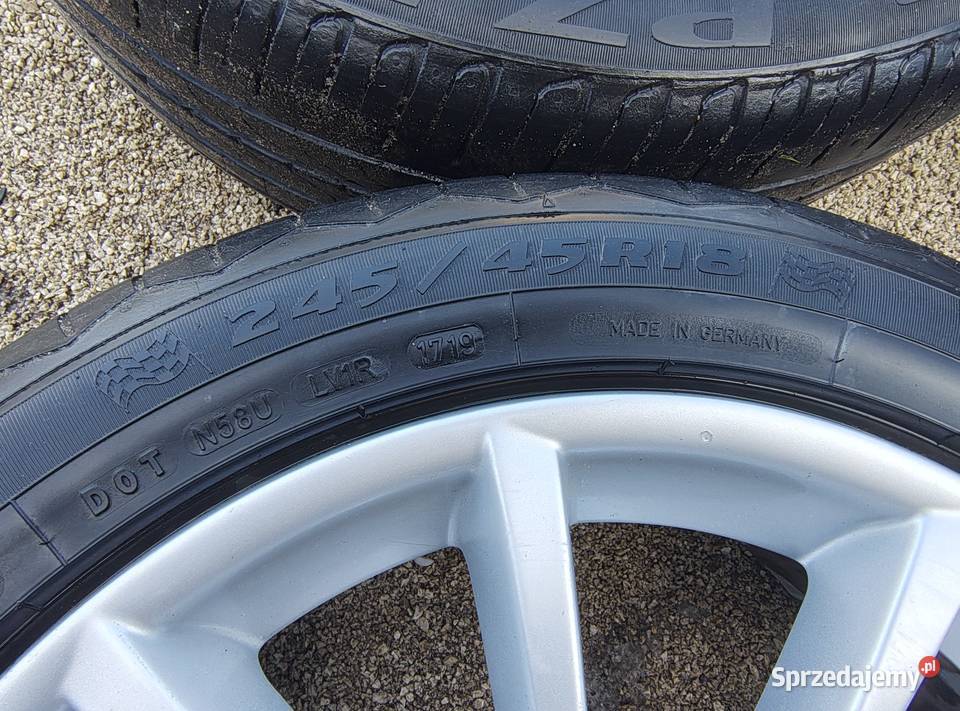 Felgi koła BMW 18 5x120 opony lato f10 f30 f34 świętokrzyskie Jędrzejów