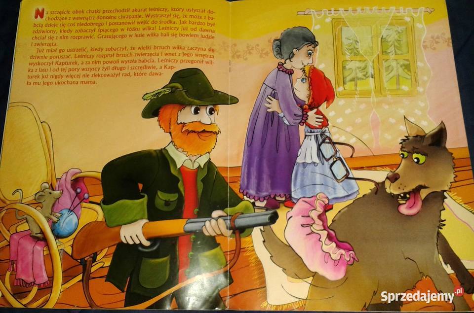 Czerwony Kapturek Jaś i Małgosia J W Grimm miękka