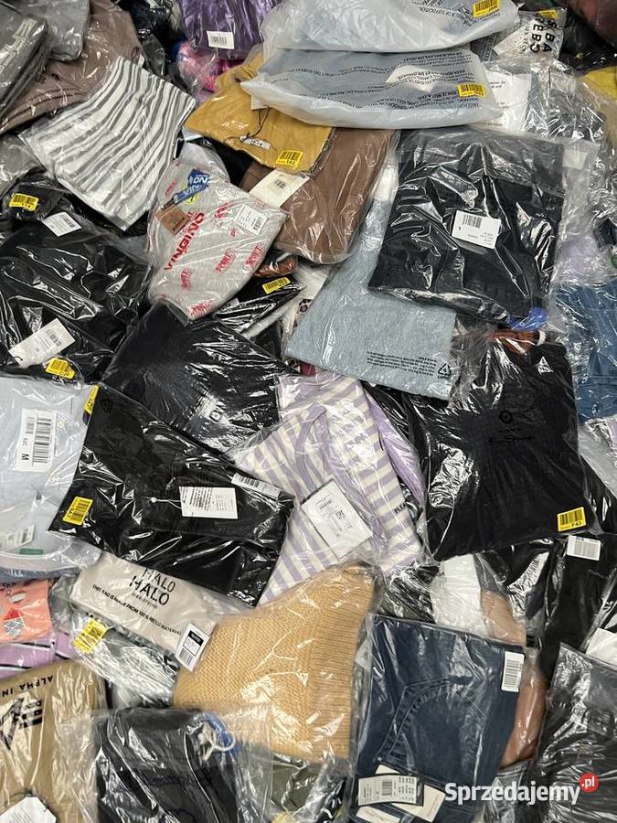 Paleta MIX Odzieży kategoria A ware światowe mazowieckie Warszawa