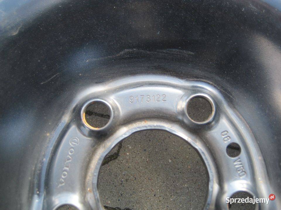 volvo v70 lift 0407r koło dojazdowe opona 16x7j