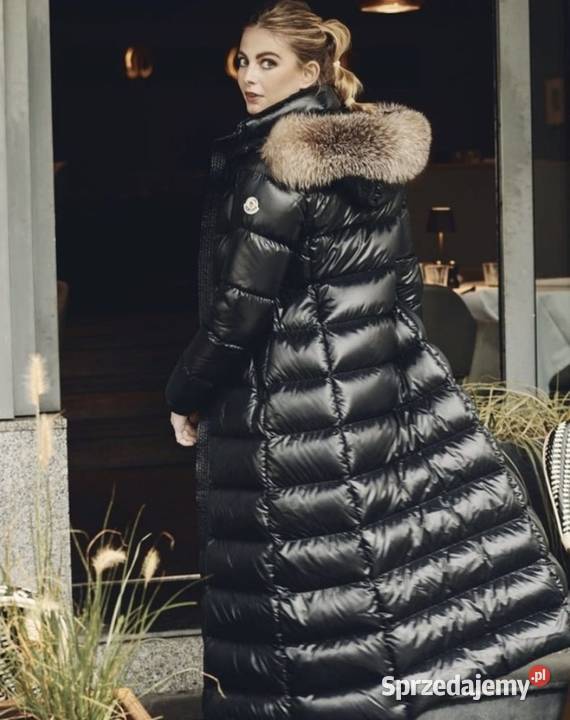 Długi płaszcz puchowy Moncler Gdynia