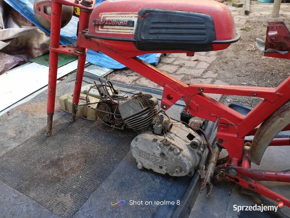 Wierchowina zestaw części rama zbiornik błotnik Skarżysko-Kamienna