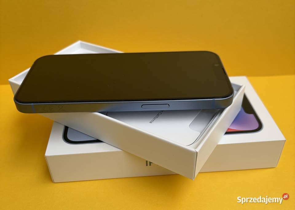 Smartfon APPLE iPhone 14 128GB Niebieski Idealny Gniezno