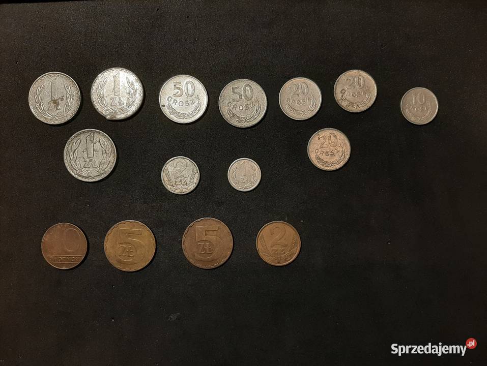 Stare monety z lat 70 i 80