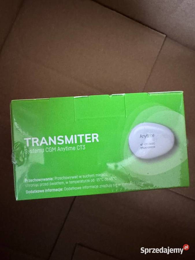 Transmiter CGM Anytime CT3 Genexo monitorowanie Dąbie