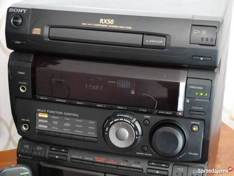 Wieża Sony HCDRX50 pilot mocna i sprawna WYSYŁKA Jasło