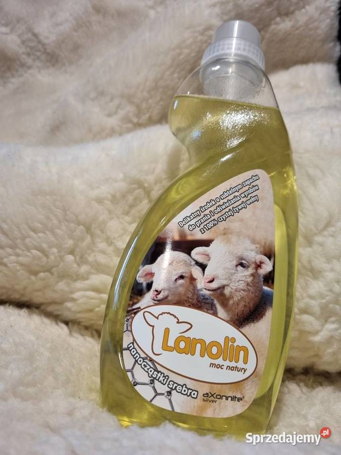 LANOLINA PŁYN DO PRANIA WEŁNY Z NANOSREBREM 1L