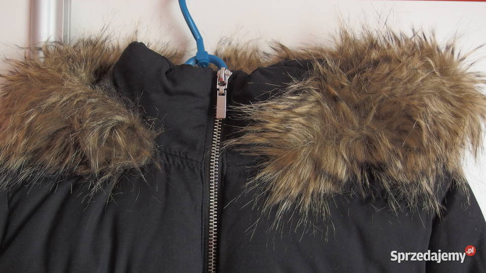 czarna watowana pikowana puchowa kurtka hm Kurtki i płaszcze Toruń sprzedam