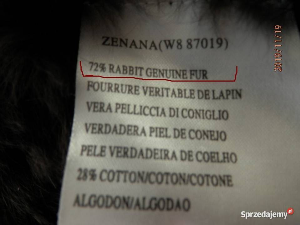 Etola Futerko Narzutka Kołnierz Futrzany Skóra Łomża