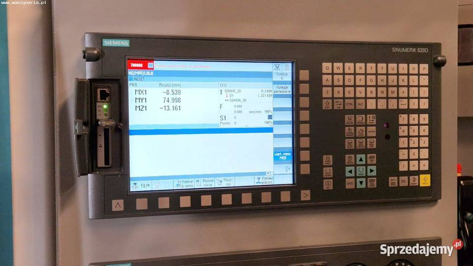 Centrum obróbcze CNC KDVM 855L dolnośląskie Jelenia Góra