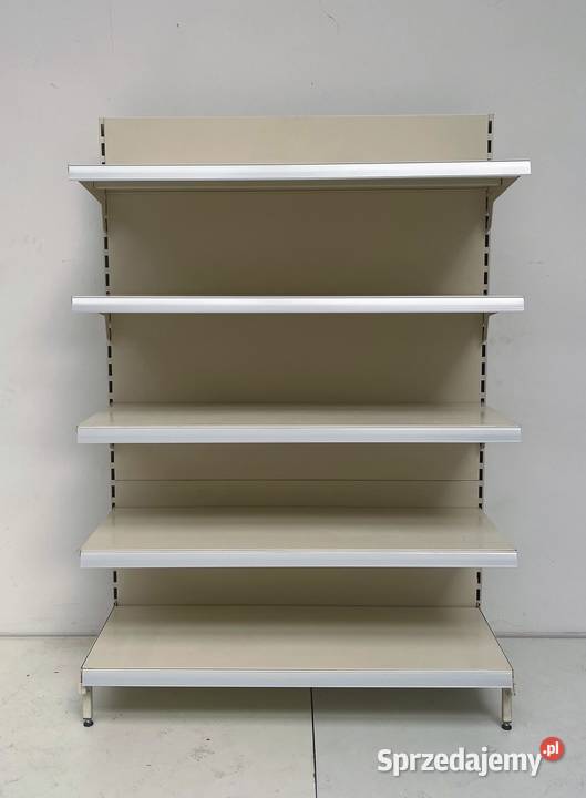 Regał przyścienny metalowy używany 5półkowy sprzedam